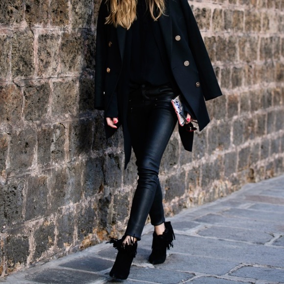 Forever 21 Jackets & Blazers - Black Wool Peacoat Military Style, Double Breasted, Gold Buttons